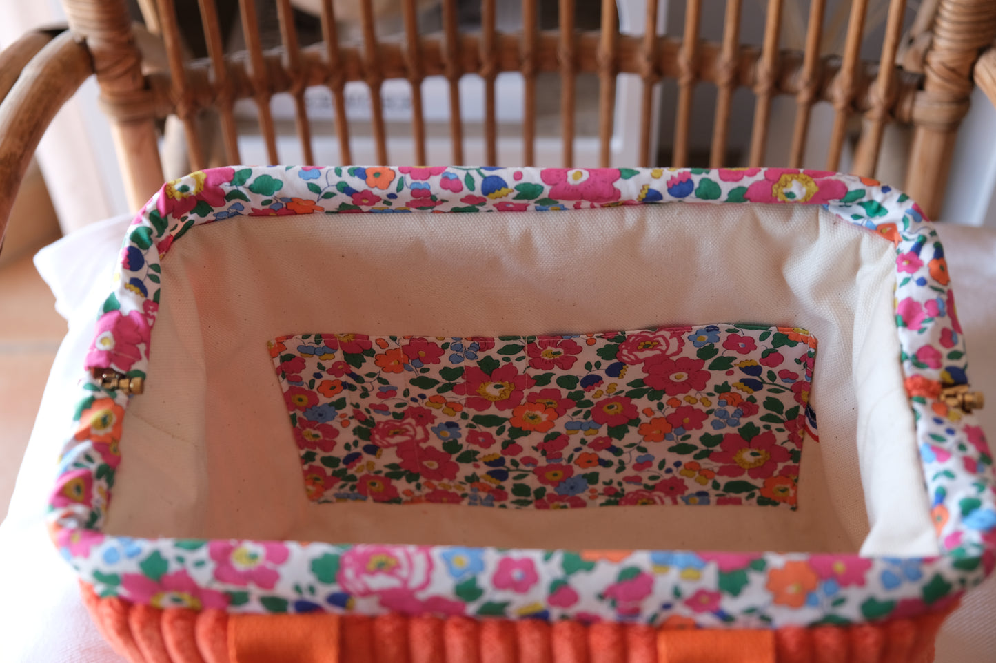 Arsène - Le sac magique orange Liberty