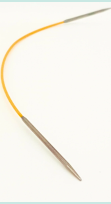 Aiguilles mini circulaires 23 cm YKTL