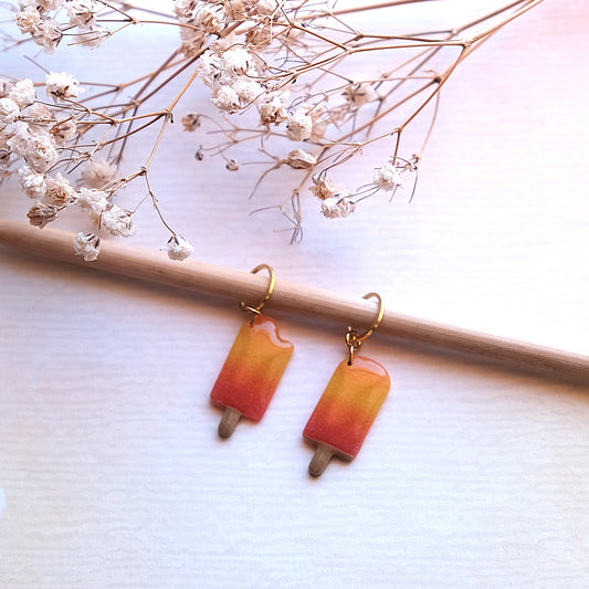 Glaces: sorbet orange - citron