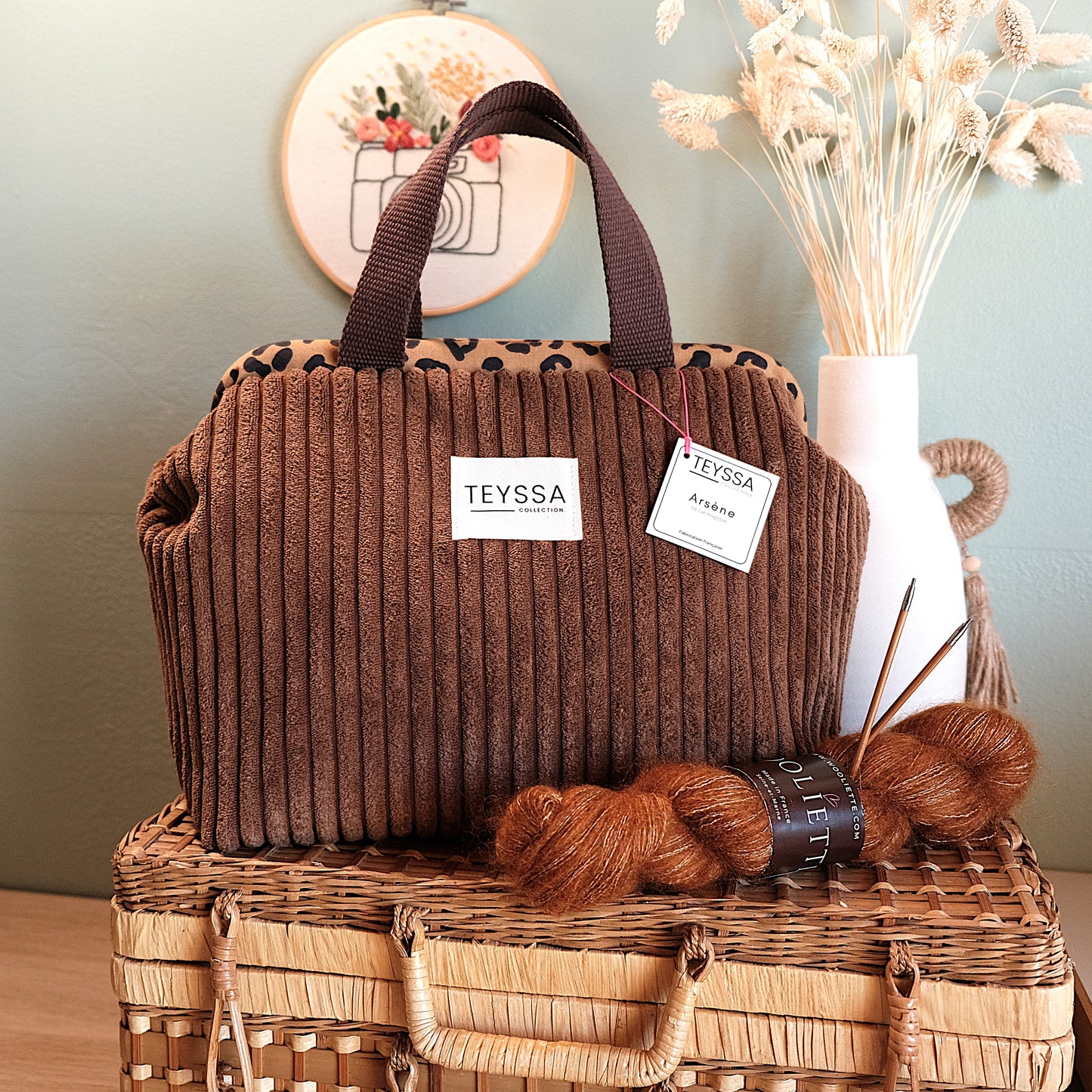 Arsène - Le sac magique léopard marron