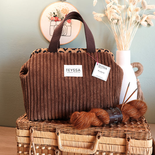 Arsène - Le sac magique léopard marron