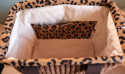 Arsène - Le sac magique léopard marron