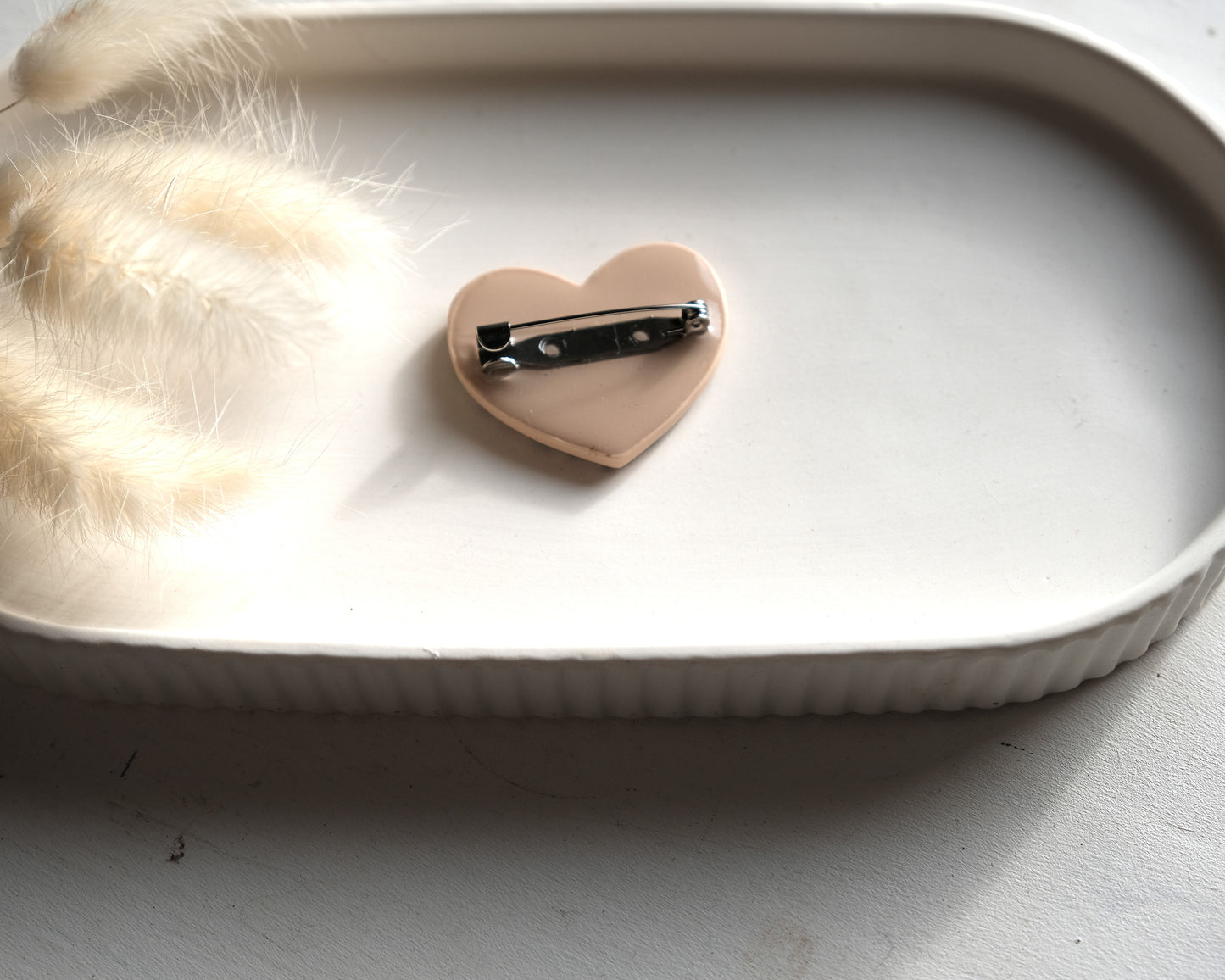 Broche Coeur Léopard