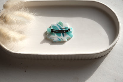 Broche Coquillage Brise Marine