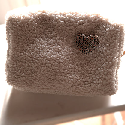 Broche Coeur Léopard