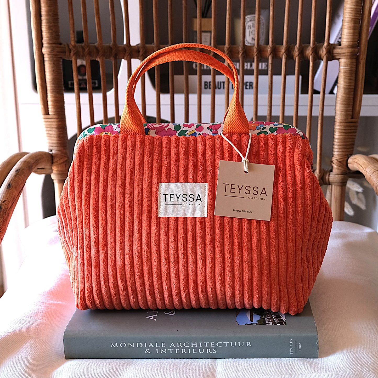 Arsène - Le sac magique orange Liberty