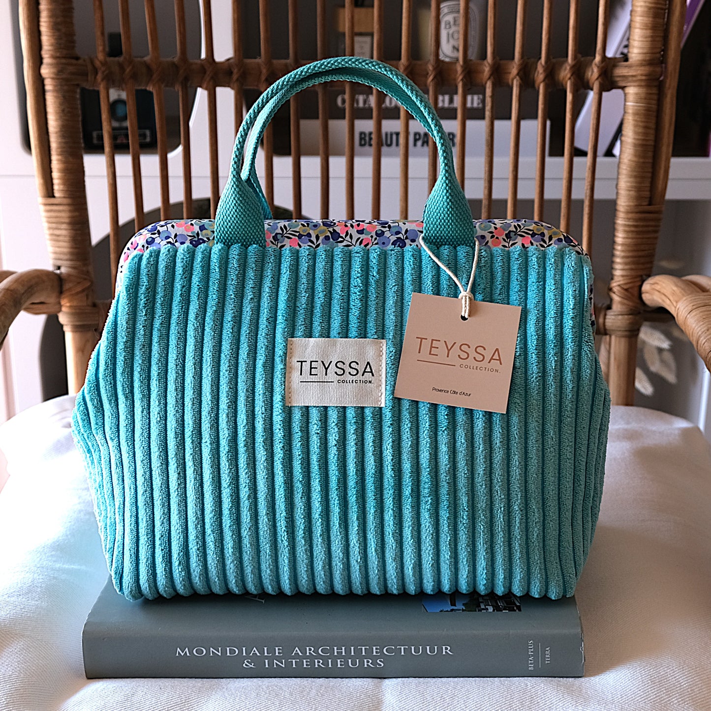 Arsène - Le sac magique turquoise Liberty